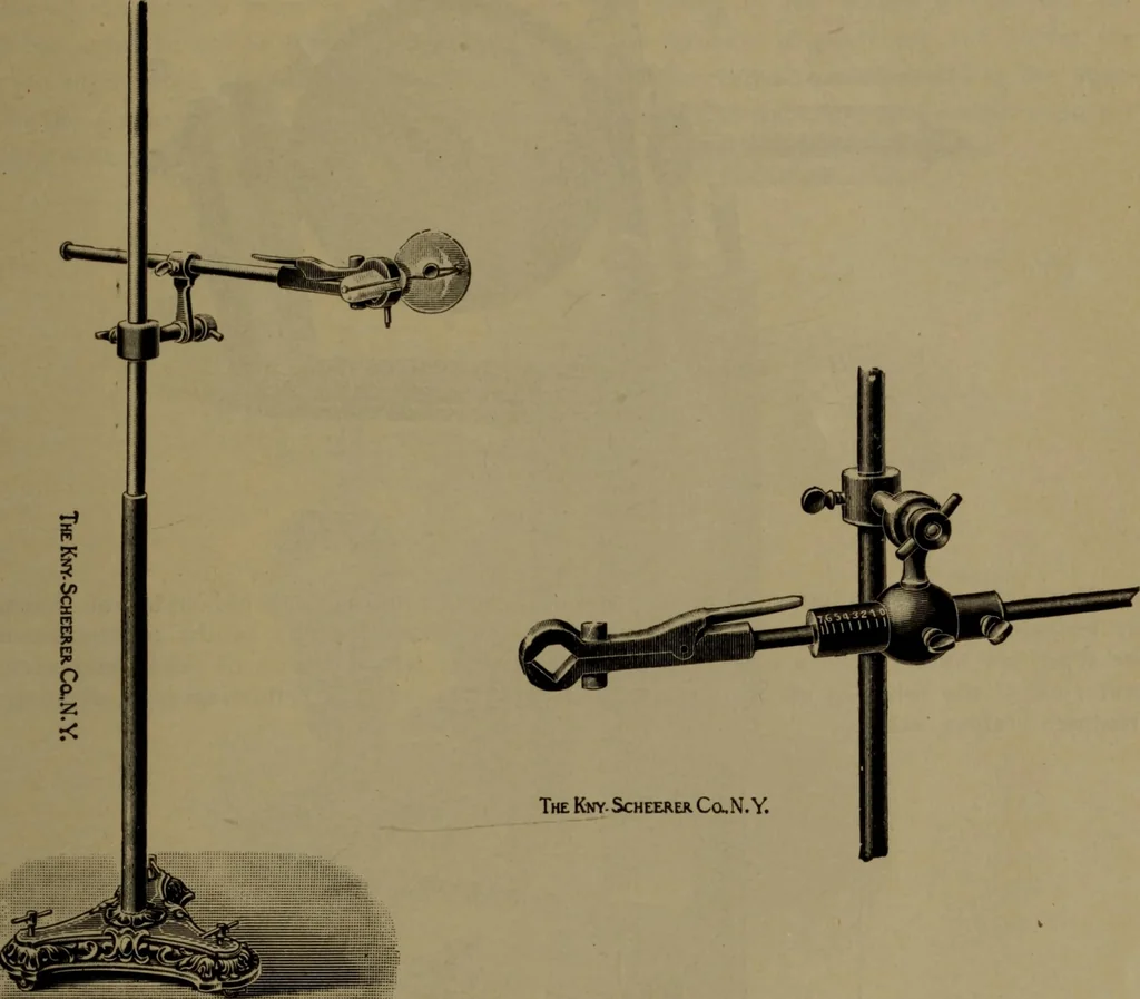 An illustration from X-ray apparatus : complete outfits and accessories for X-ray laboratories, 1908, leaf 32
