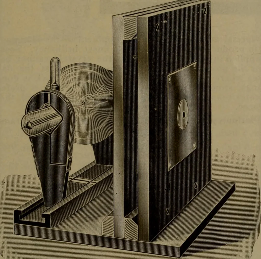 An illustration from X-ray apparatus : complete outfits and accessories for X-ray laboratories, 1908, leaf 34