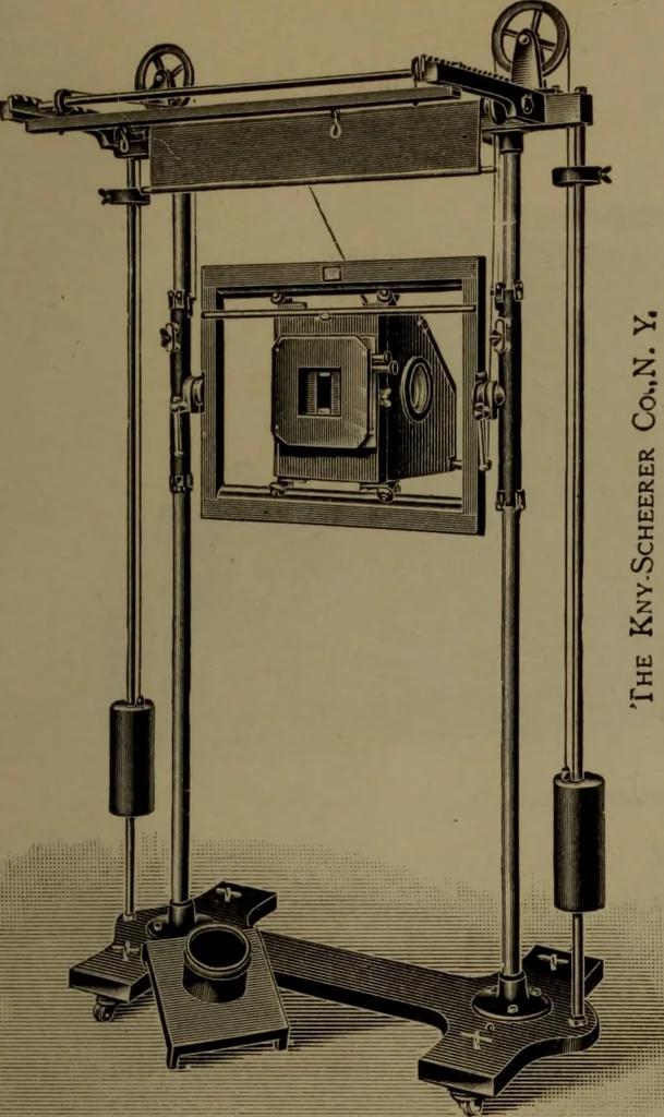 An illustration from X-ray apparatus : complete outfits and accessories for X-ray laboratories, 1908, leaf 40