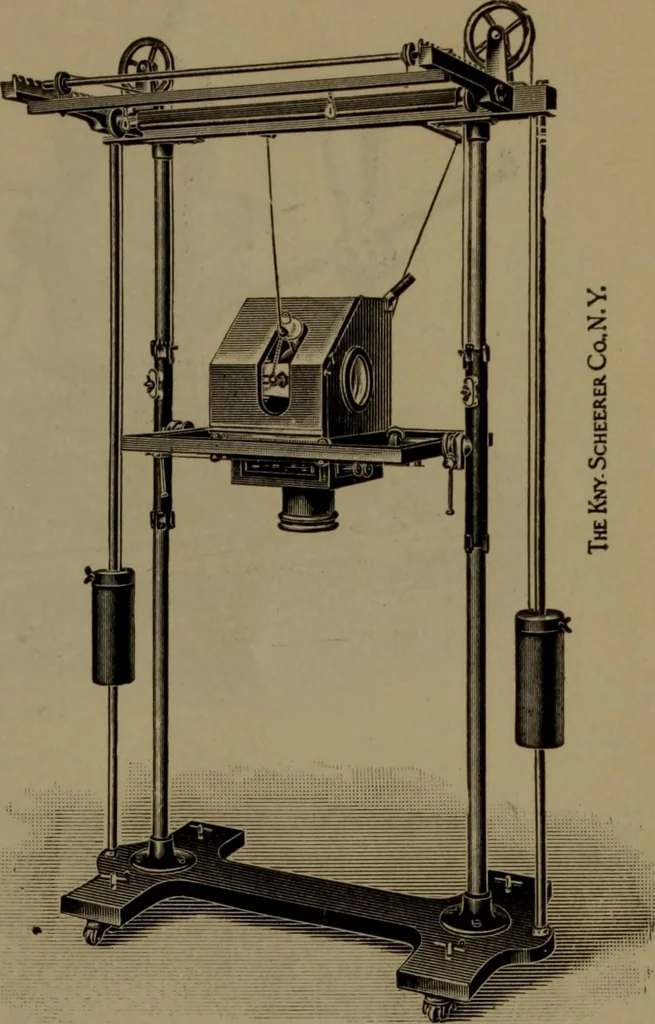 An illustration from X-ray apparatus : complete outfits and accessories for X-ray laboratories, 1908, leaf 40