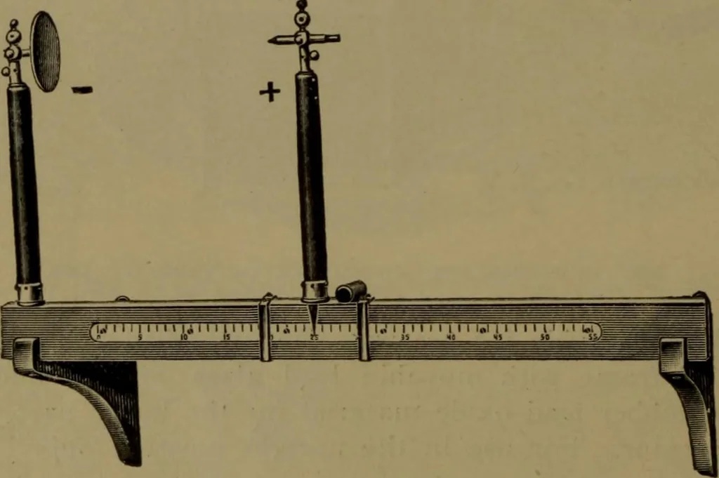An illustration from X-ray apparatus : complete outfits and accessories for X-ray laboratories, 1908, leaf 53