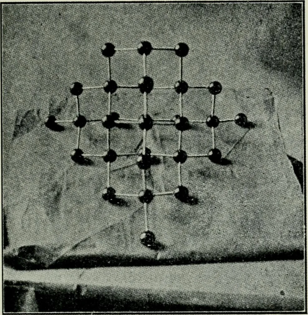An illustration from X rays and crystal structure, 1915, leaf 122