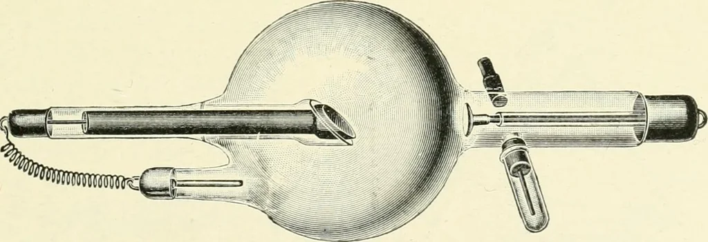 An illustration from X rays, an introduction to the study of Röntgen rays, 1914, leaf 64