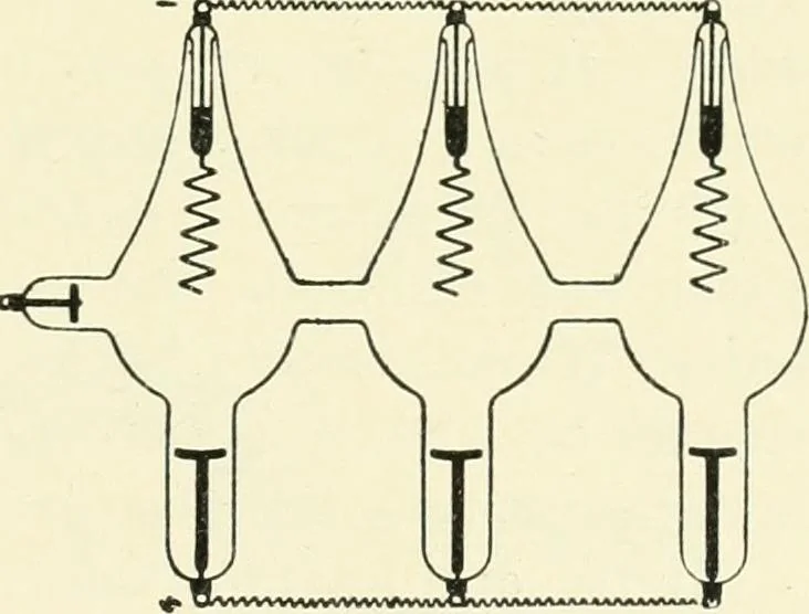 An illustration from X rays, an introduction to the study of Röntgen rays, 1914, leaf 90