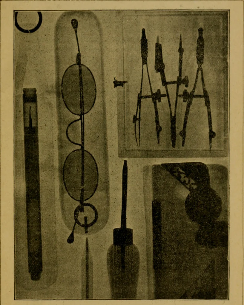An illustration from X-rays simply explained : a handbook on the theory and practice of radiography, 1903, leaf 92