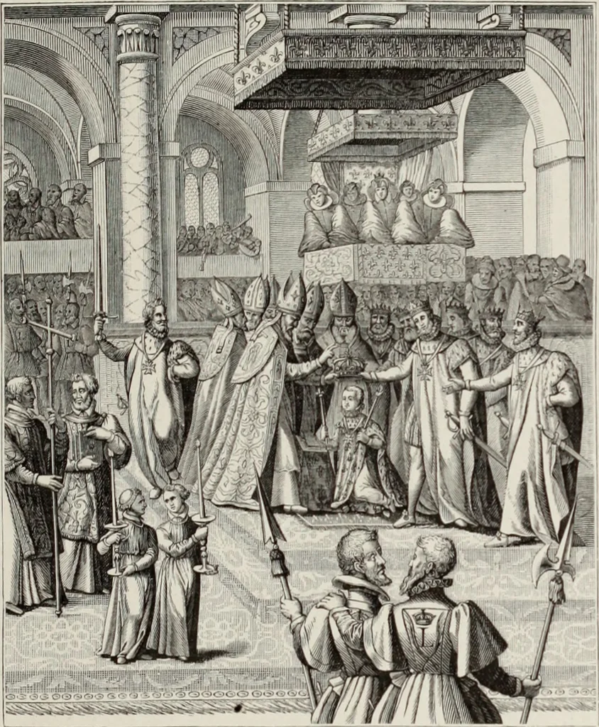 An illustration from XVIIme [i.e. dix-septième] siècle : lettres, sciences et arts, France, 1590-1700, 1882, leaf 118