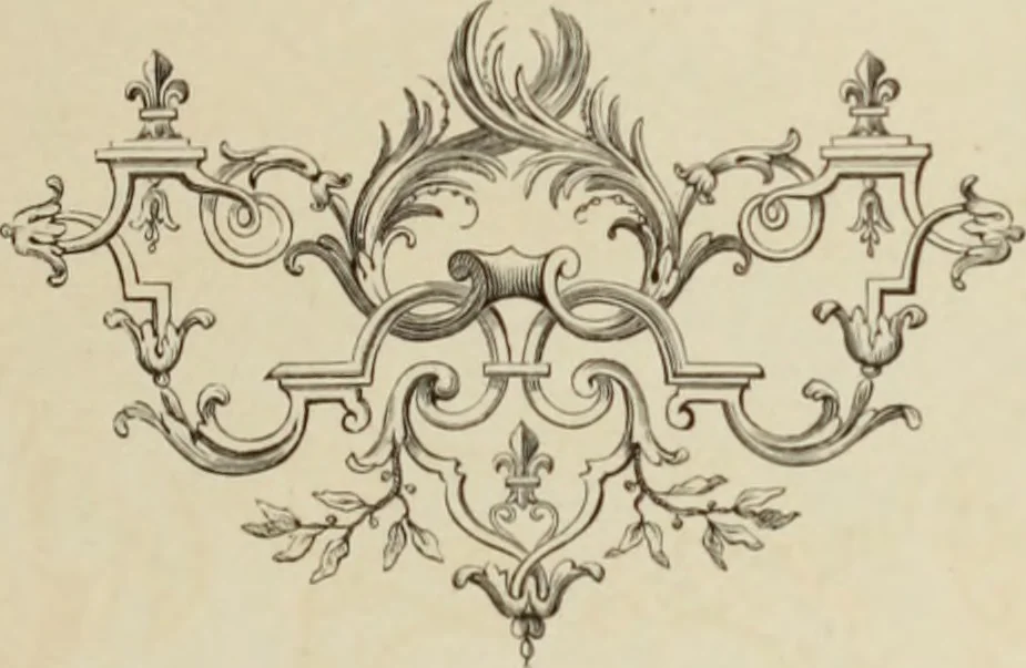 An illustration from XVIIme [i.e. dix-septième] siècle : lettres, sciences et arts, France, 1590-1700, 1882, leaf 12