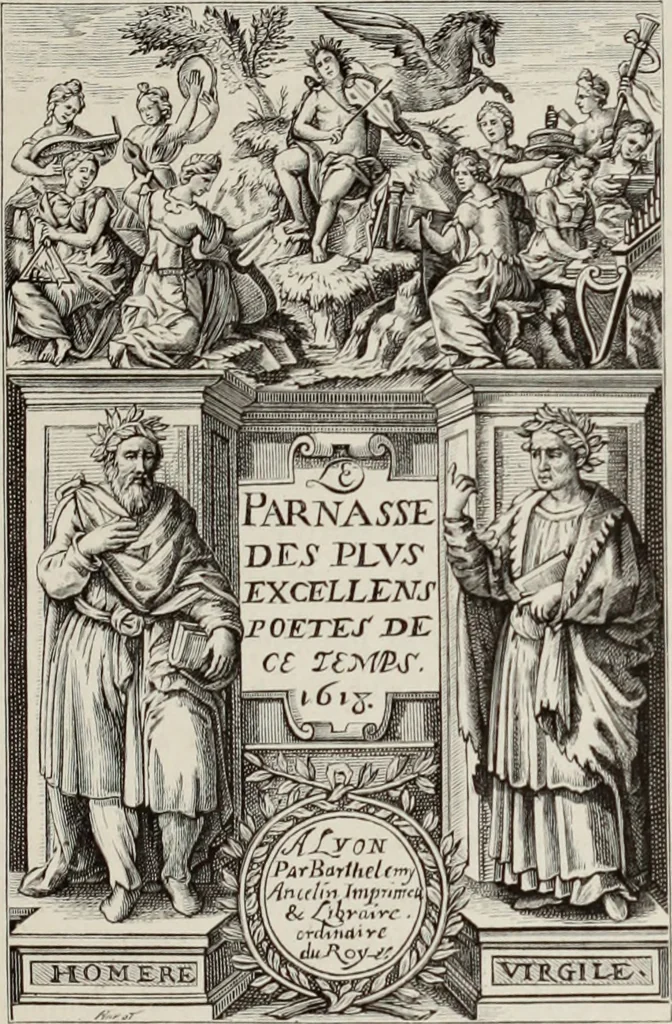 An illustration from XVIIme [i.e. dix-septième] siècle : lettres, sciences et arts, France, 1590-1700, 1882, leaf 134