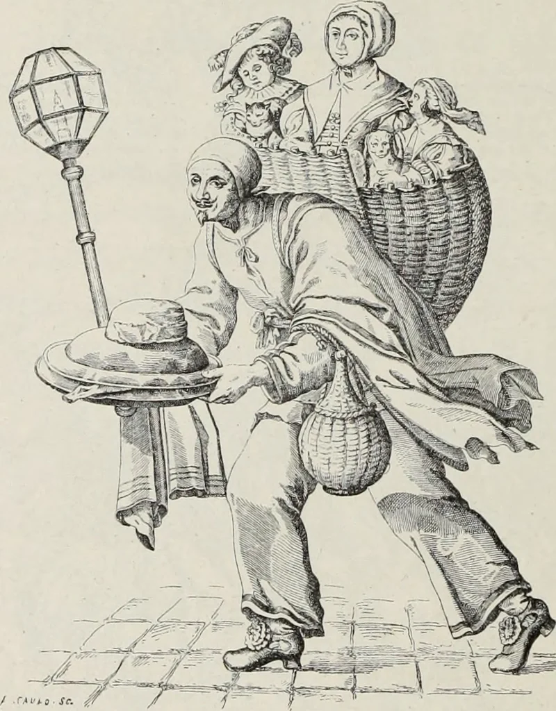 An illustration from XVIIme [i.e. dix-septième] siècle : lettres, sciences et arts, France, 1590-1700, 1882, leaf 195