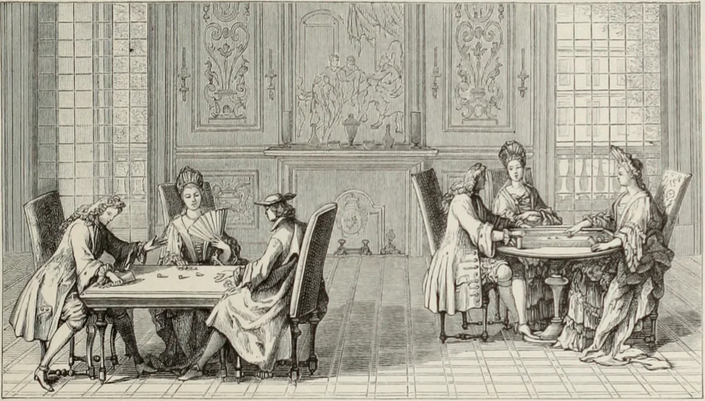 An illustration from XVIIme [i.e. dix-septième] siècle : lettres, sciences et arts, France, 1590-1700, 1882, leaf 226