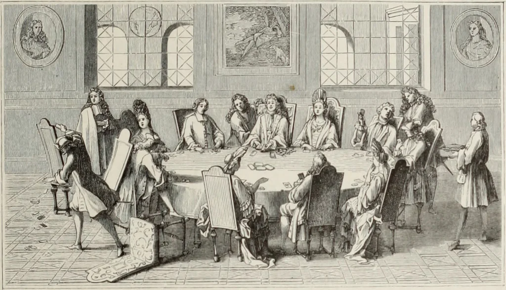 An illustration from XVIIme [i.e. dix-septième] siècle : lettres, sciences et arts, France, 1590-1700, 1882, leaf 234