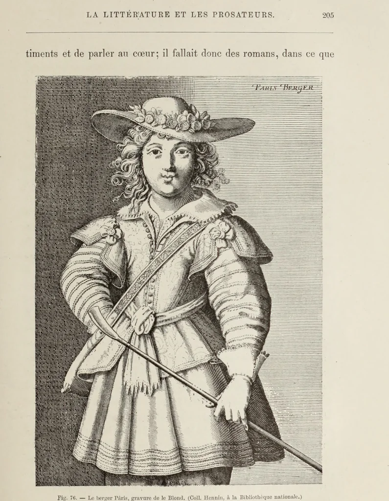 An illustration from XVIIme [i.e. dix-septième] siècle : lettres, sciences et arts, France, 1590-1700, 1882, leaf 244