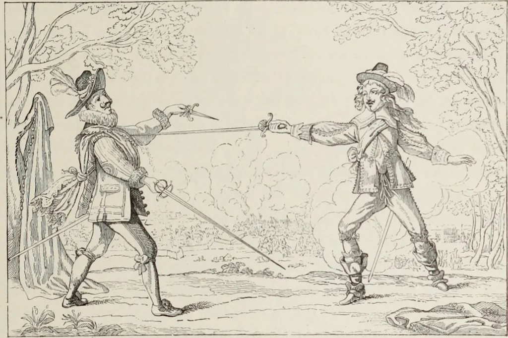 An illustration from XVIIme [i.e. dix-septième] siècle : lettres, sciences et arts, France, 1590-1700, 1882, leaf 246