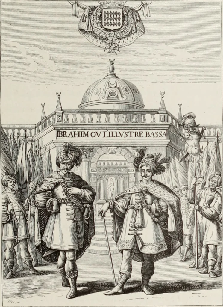 An illustration from XVIIme [i.e. dix-septième] siècle : lettres, sciences et arts, France, 1590-1700, 1882, leaf 258