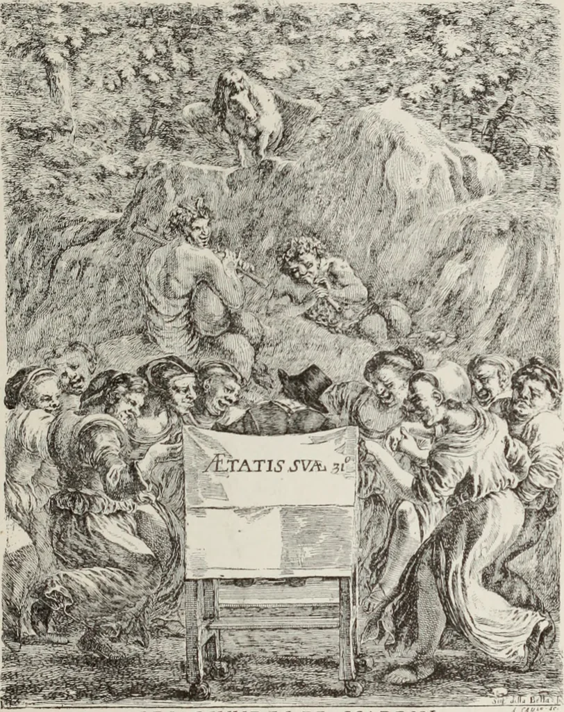 An illustration from XVIIme [i.e. dix-septième] siècle : lettres, sciences et arts, France, 1590-1700, 1882, leaf 264