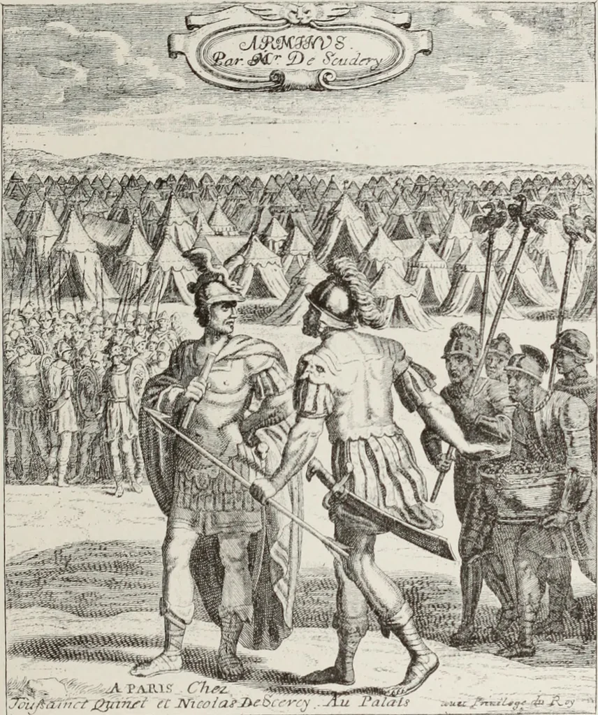 An illustration from XVIIme [i.e. dix-septième] siècle : lettres, sciences et arts, France, 1590-1700, 1882, leaf 286