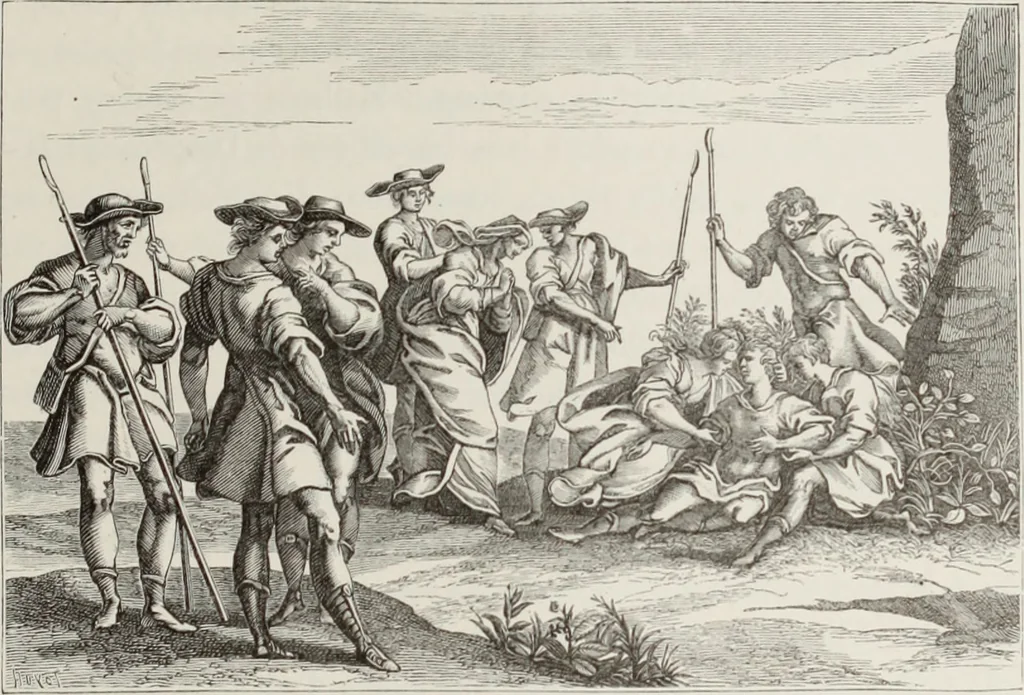 An illustration from XVIIme [i.e. dix-septième] siècle : lettres, sciences et arts, France, 1590-1700, 1882, leaf 290