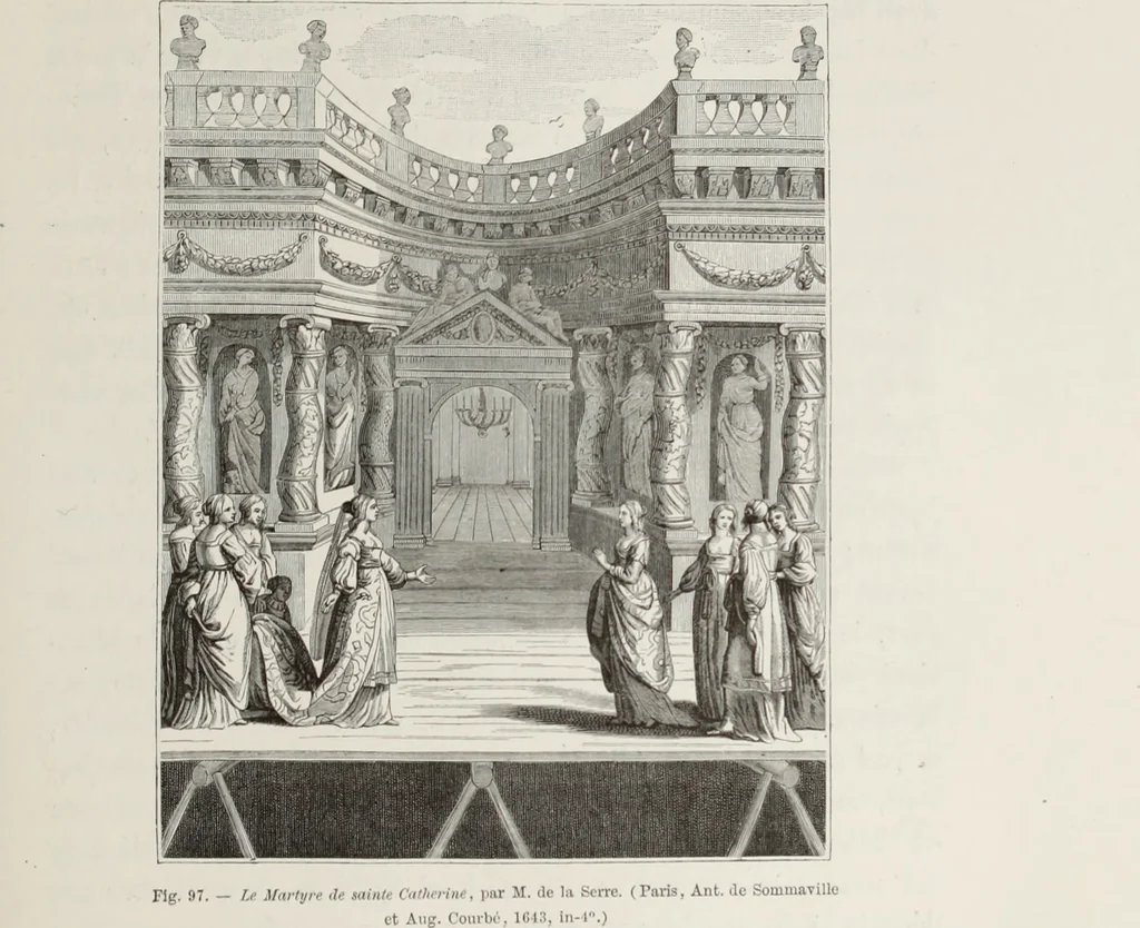 An illustration from XVIIme [i.e. dix-septième] siècle : lettres, sciences et arts, France, 1590-1700, 1882, leaf 310