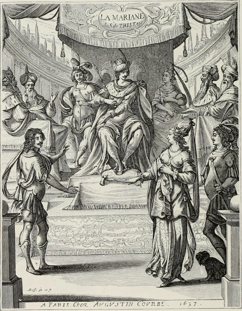 An illustration from XVIIme [i.e. dix-septième] siècle : lettres, sciences et arts, France, 1590-1700, 1882, leaf 321