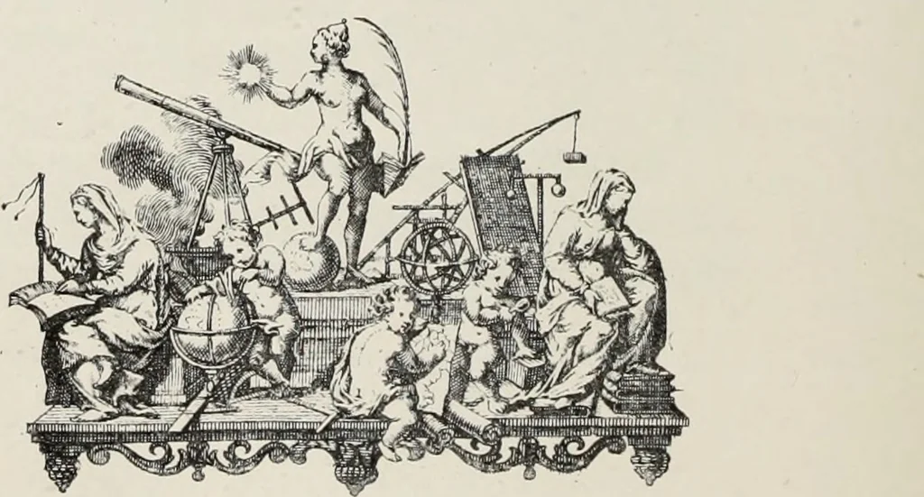 An illustration from XVIIme [i.e. dix-septième] siècle : lettres, sciences et arts, France, 1590-1700, 1882, leaf 337