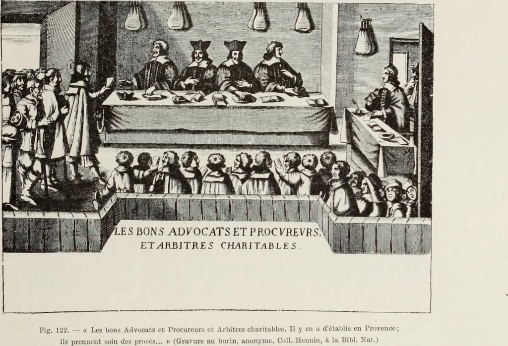 An illustration from XVIIme [i.e. dix-septième] siècle : lettres, sciences et arts, France, 1590-1700, 1882, leaf 364
