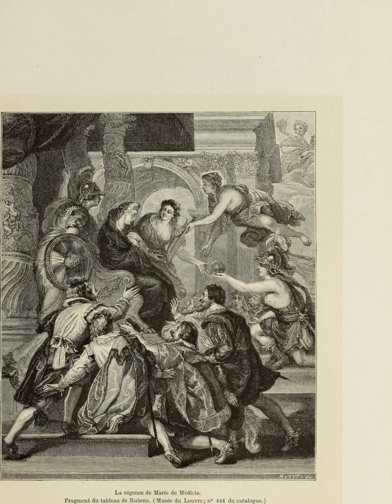 An illustration from XVIIme [i.e. dix-septième] siècle : lettres, sciences et arts, France, 1590-1700, 1882, leaf 410