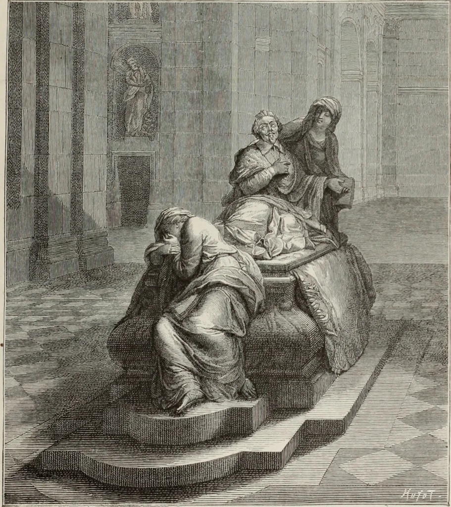 An illustration from XVIIme [i.e. dix-septième] siècle : lettres, sciences et arts, France, 1590-1700, 1882, leaf 440