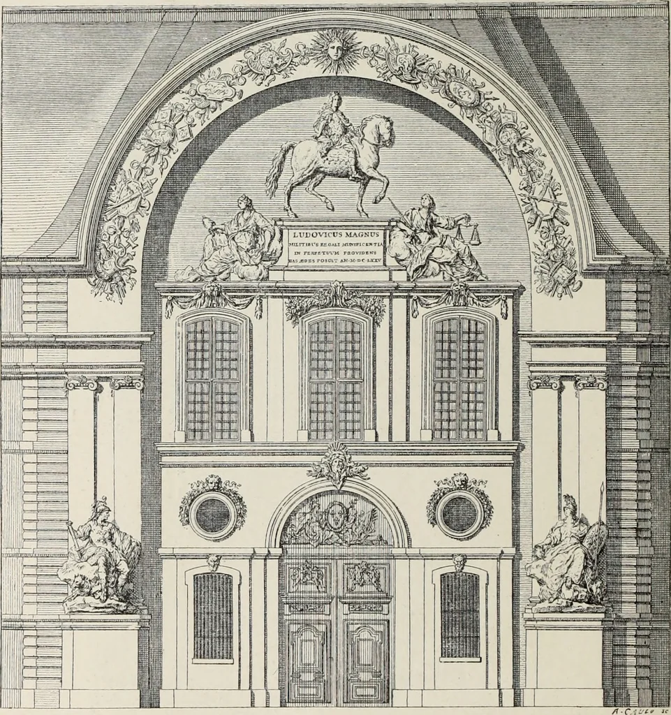 An illustration from XVIIme [i.e. dix-septième] siècle : lettres, sciences et arts, France, 1590-1700, 1882, leaf 453