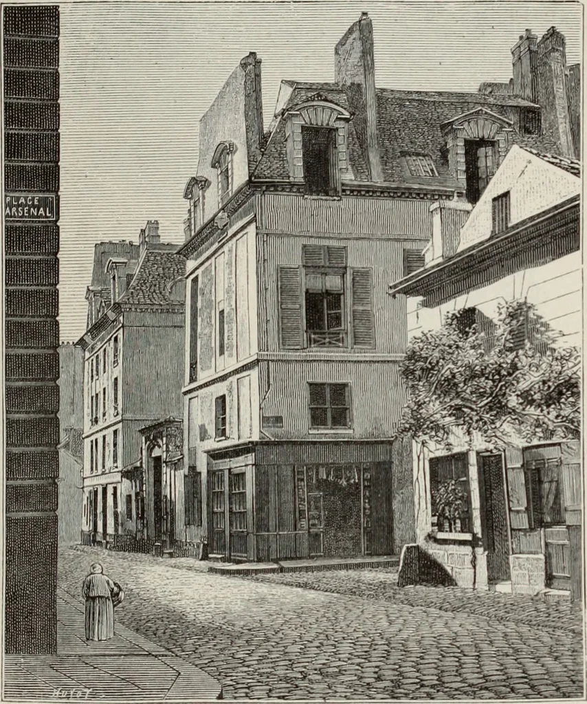 An illustration from XVIIme [i.e. dix-septième] siècle : lettres, sciences et arts, France, 1590-1700, 1882, leaf 484