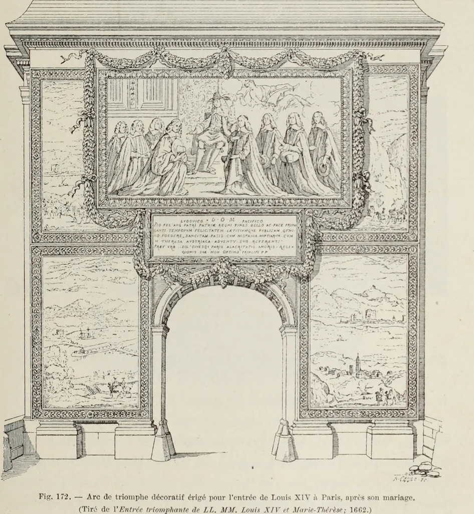 An illustration from XVIIme [i.e. dix-septième] siècle : lettres, sciences et arts, France, 1590-1700, 1882, leaf 504