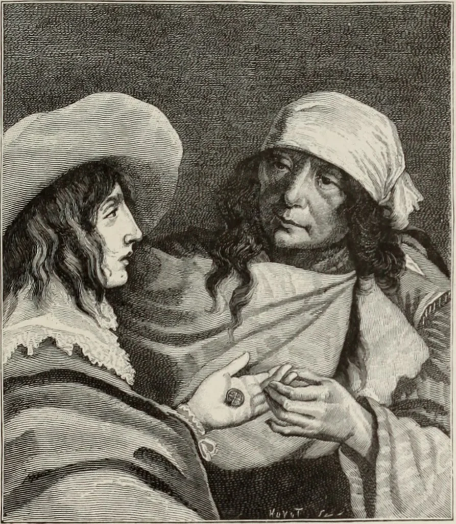 An illustration from XVIIme [i.e. dix-septième] siècle : lettres, sciences et arts, France, 1590-1700, 1882, leaf 514