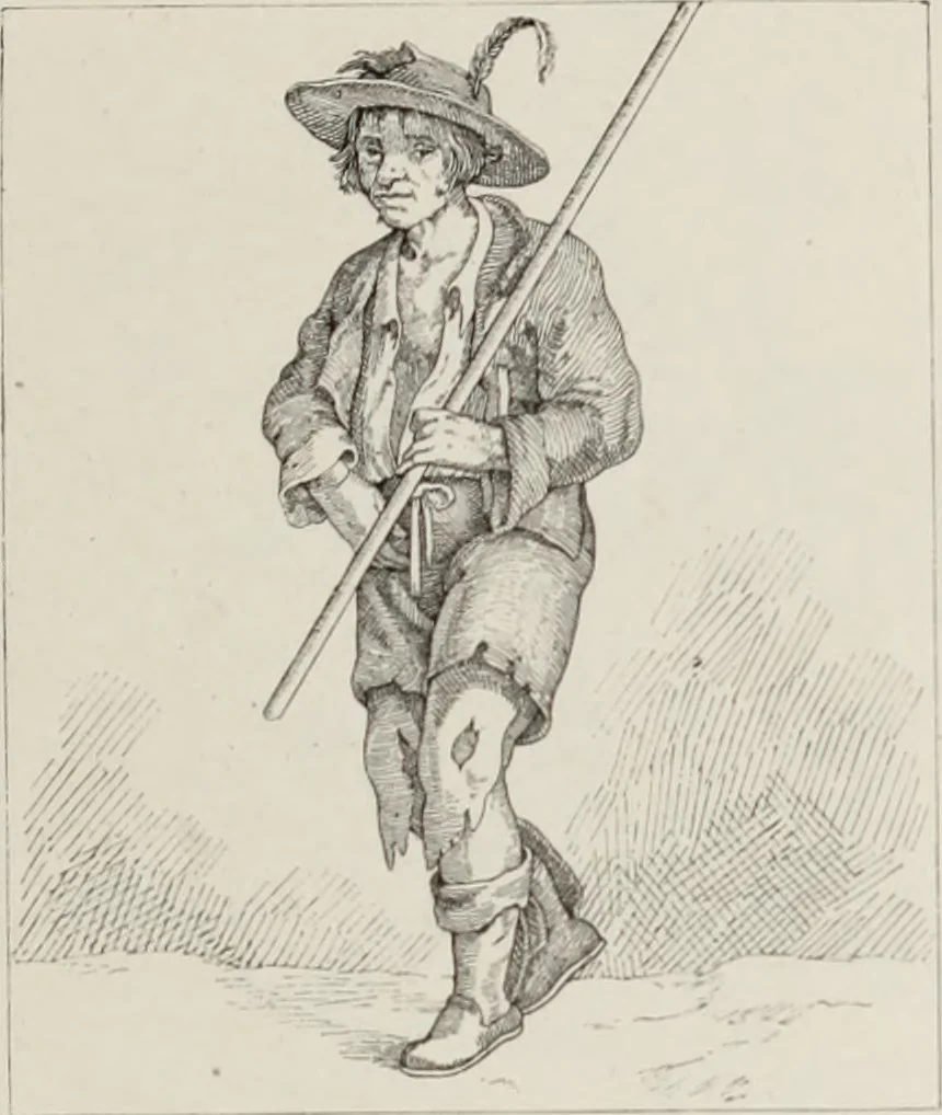 An illustration from XVIIme [i.e. dix-septième] siècle : lettres, sciences et arts, France, 1590-1700, 1882, leaf 518