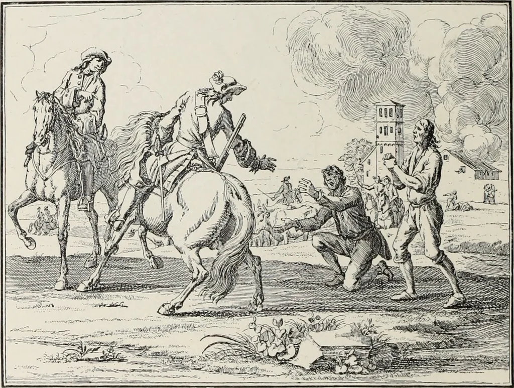 An illustration from XVIIme [i.e. dix-septième] siècle : lettres, sciences et arts, France, 1590-1700, 1882, leaf 519