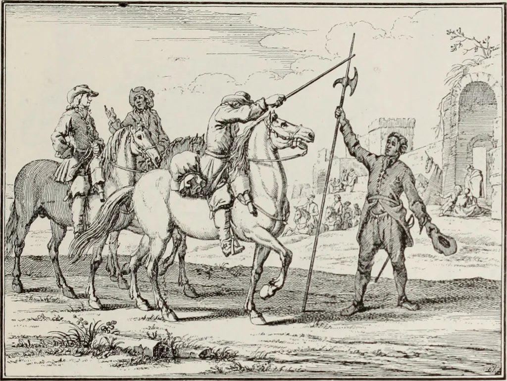 An illustration from XVIIme [i.e. dix-septième] siècle : lettres, sciences et arts, France, 1590-1700, 1882, leaf 520