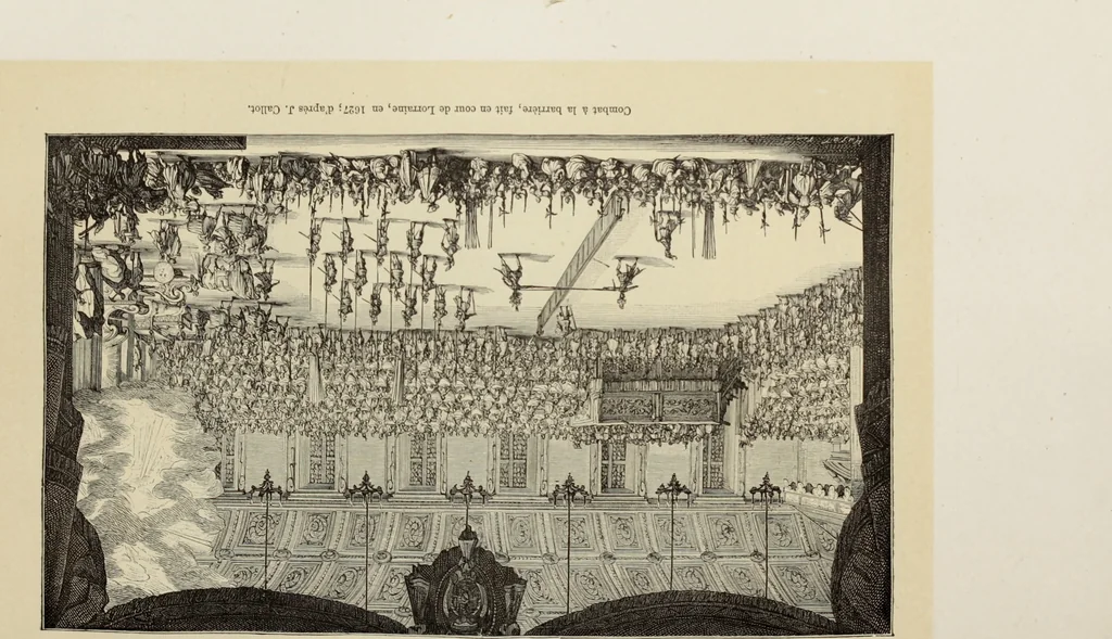 An illustration from XVIIme [i.e. dix-septième] siècle : lettres, sciences et arts, France, 1590-1700, 1882, leaf 528
