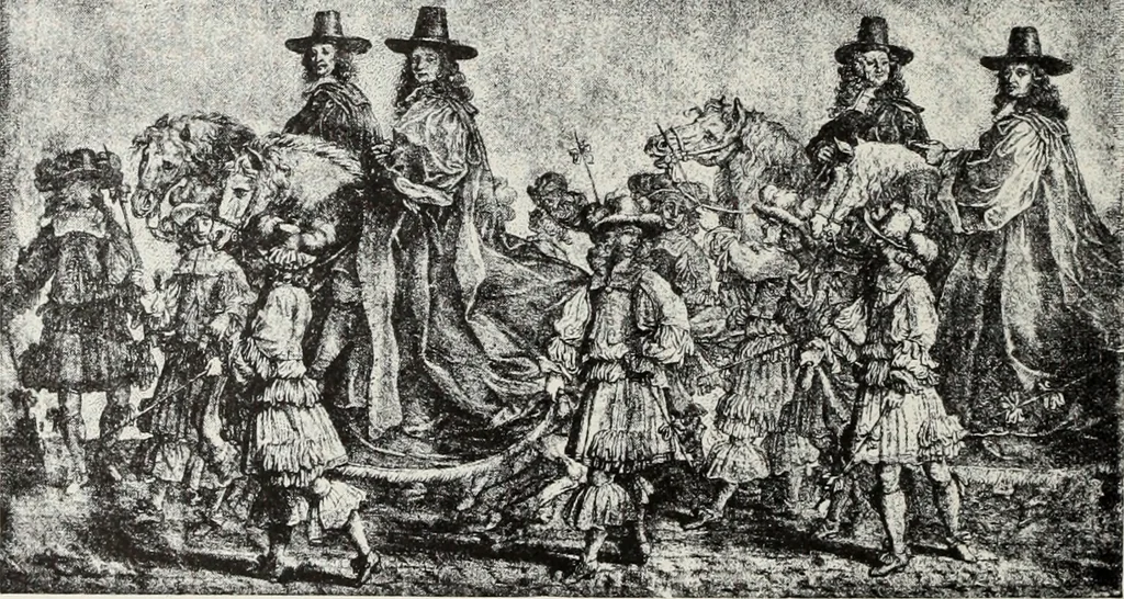 An illustration from XVIIme [i.e. dix-septième] siècle : lettres, sciences et arts, France, 1590-1700, 1882, leaf 537
