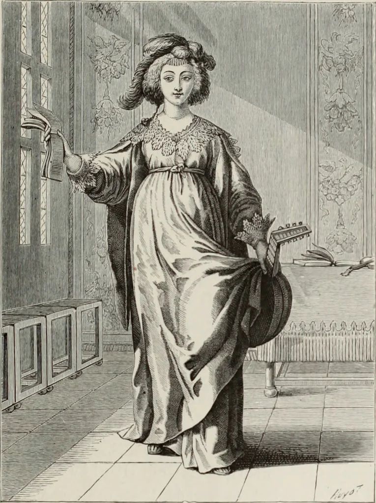 An illustration from XVIIme [i.e. dix-septième] siècle : lettres, sciences et arts, France, 1590-1700, 1882, leaf 550
