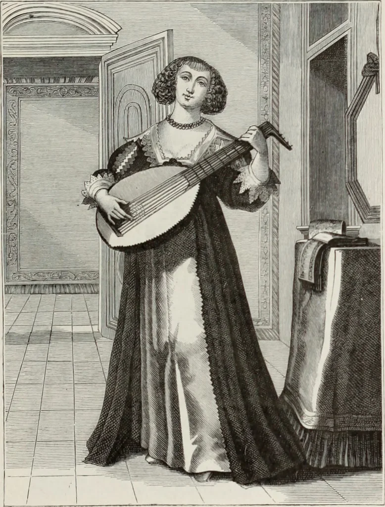 An illustration from XVIIme [i.e. dix-septième] siècle : lettres, sciences et arts, France, 1590-1700, 1882, leaf 566