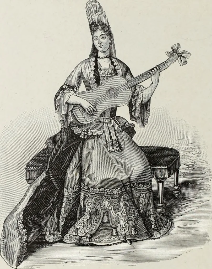 An illustration from XVIIme [i.e. dix-septième] siècle : lettres, sciences et arts, France, 1590-1700, 1882, leaf 567