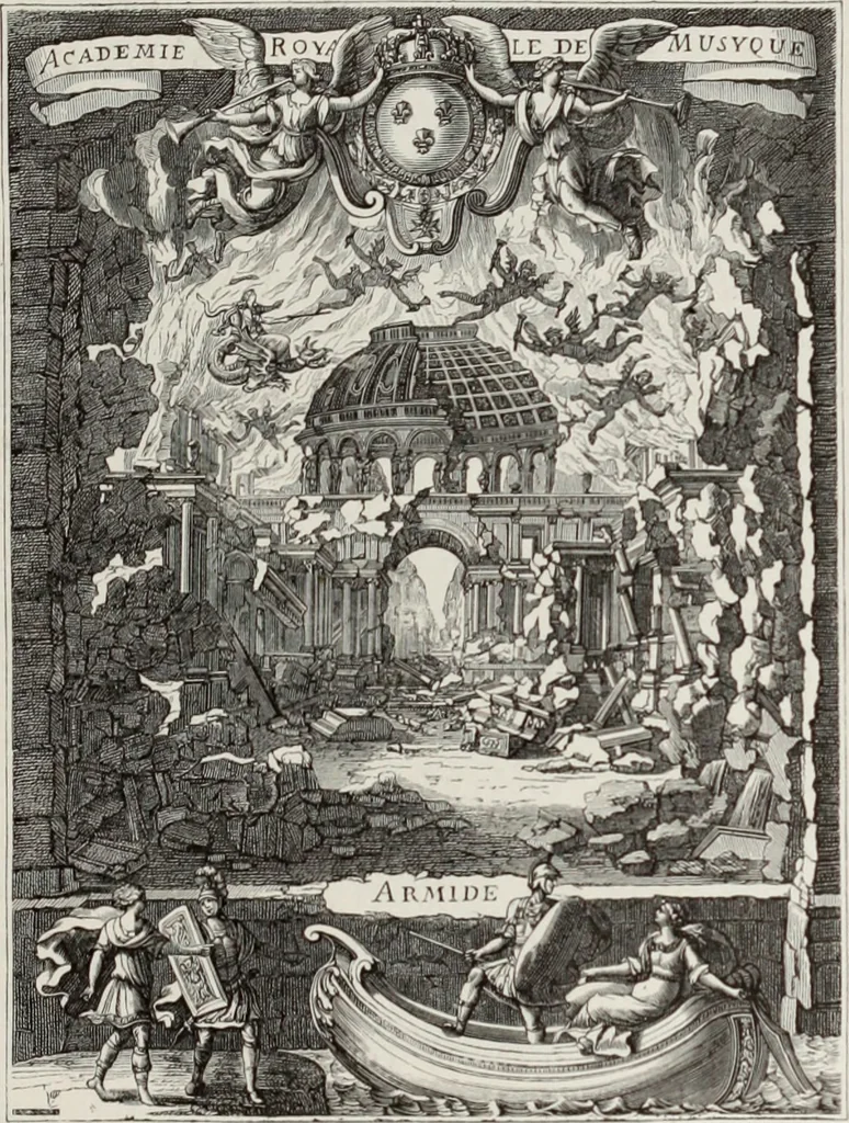 An illustration from XVIIme [i.e. dix-septième] siècle : lettres, sciences et arts, France, 1590-1700, 1882, leaf 572