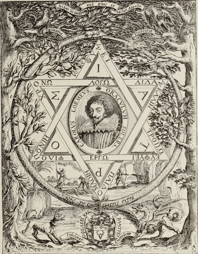 An illustration from XVIIme [i.e. dix-septième] siècle : lettres, sciences et arts, France, 1590-1700, 1882, leaf 58