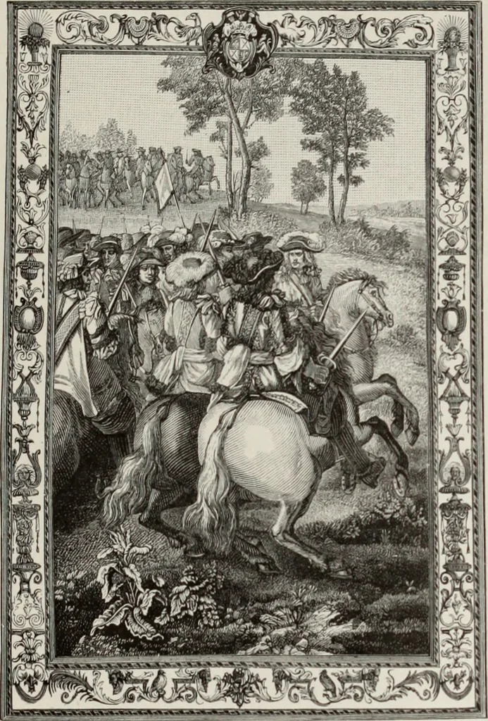 An illustration from XVIIme [i.e. dix-septième] siècle : lettres, sciences et arts, France, 1590-1700, 1882, leaf 582