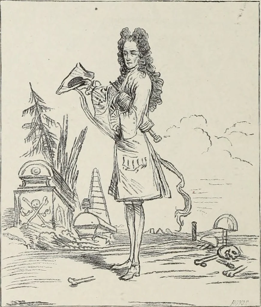 An illustration from XVIIme [i.e. dix-septième] siècle : lettres, sciences et arts, France, 1590-1700, 1882, leaf 59