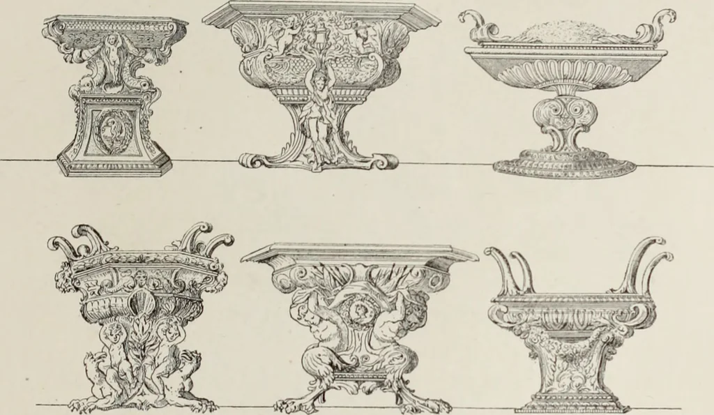 An illustration from XVIIme [i.e. dix-septième] siècle : lettres, sciences et arts, France, 1590-1700, 1882, leaf 612