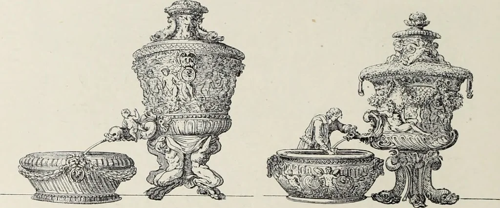 An illustration from XVIIme [i.e. dix-septième] siècle : lettres, sciences et arts, France, 1590-1700, 1882, leaf 613
