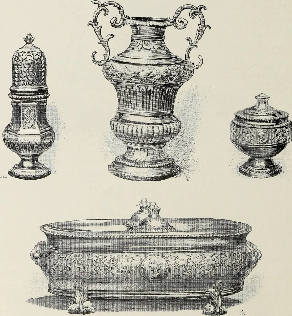 An illustration from XVIIme [i.e. dix-septième] siècle : lettres, sciences et arts, France, 1590-1700, 1882, leaf 617