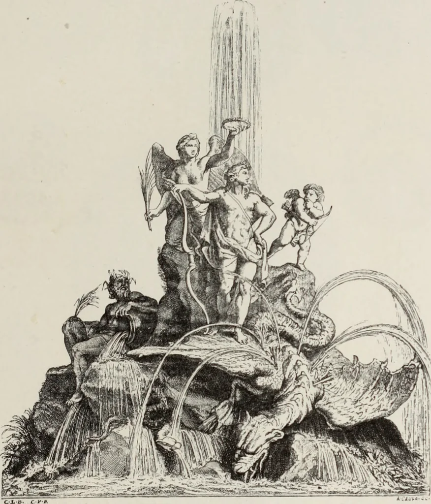 An illustration from XVIIme [i.e. dix-septième] siècle : lettres, sciences et arts, France, 1590-1700, 1882, leaf 618