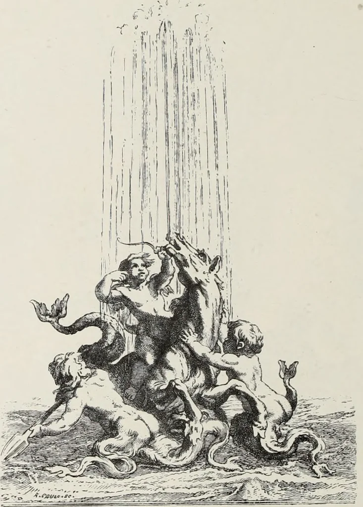 An illustration from XVIIme [i.e. dix-septième] siècle : lettres, sciences et arts, France, 1590-1700, 1882, leaf 619