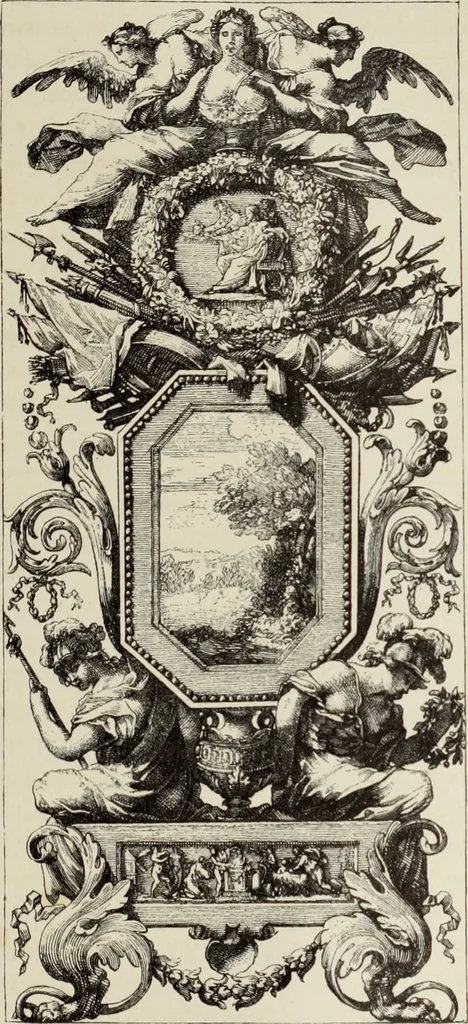 An illustration from XVIIme [i.e. dix-septième] siècle : lettres, sciences et arts, France, 1590-1700, 1882, leaf 632