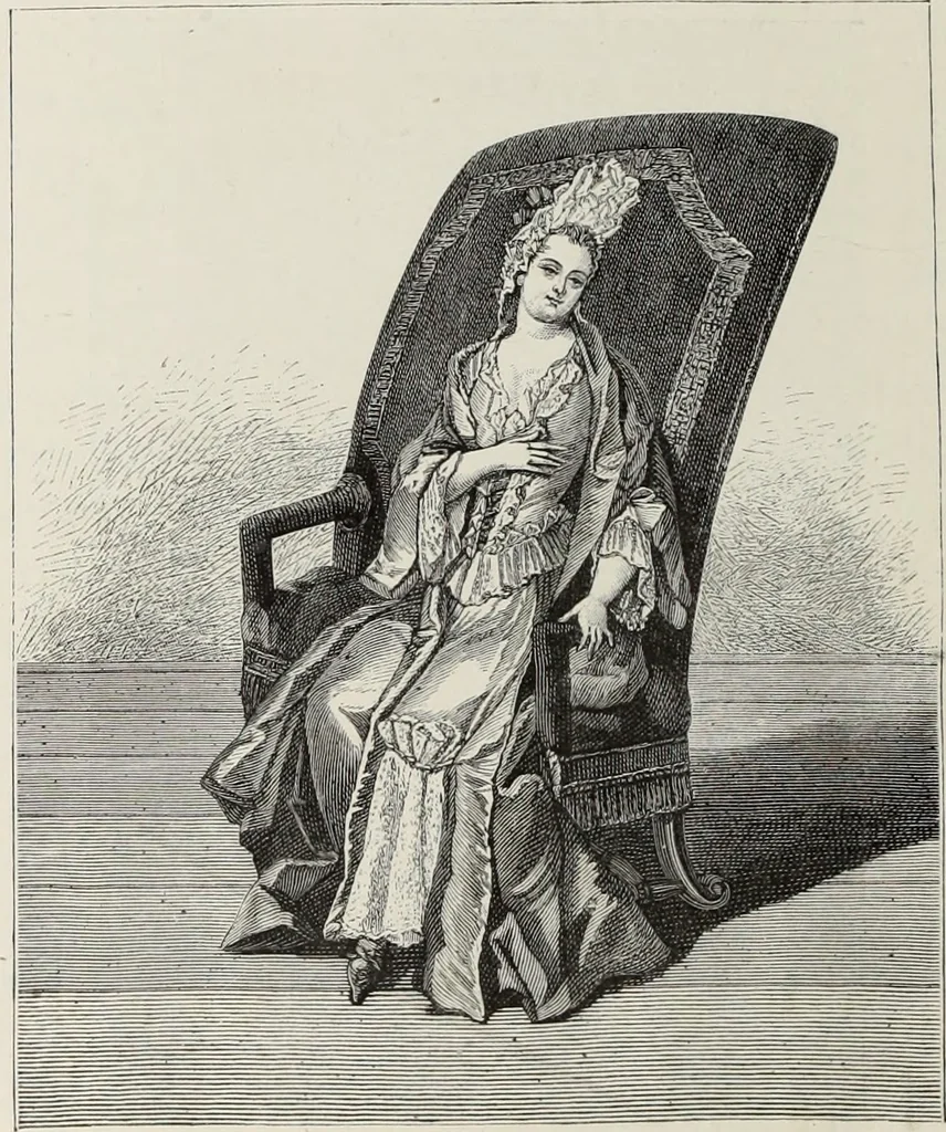 An illustration from XVIIme [i.e. dix-septième] siècle : lettres, sciences et arts, France, 1590-1700, 1882, leaf 643